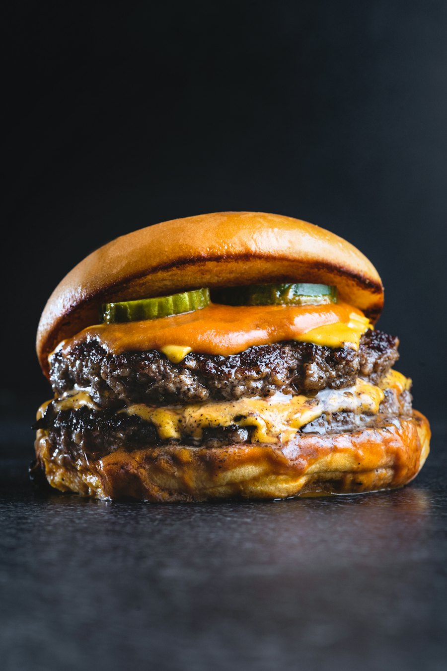 Double cheeseburger